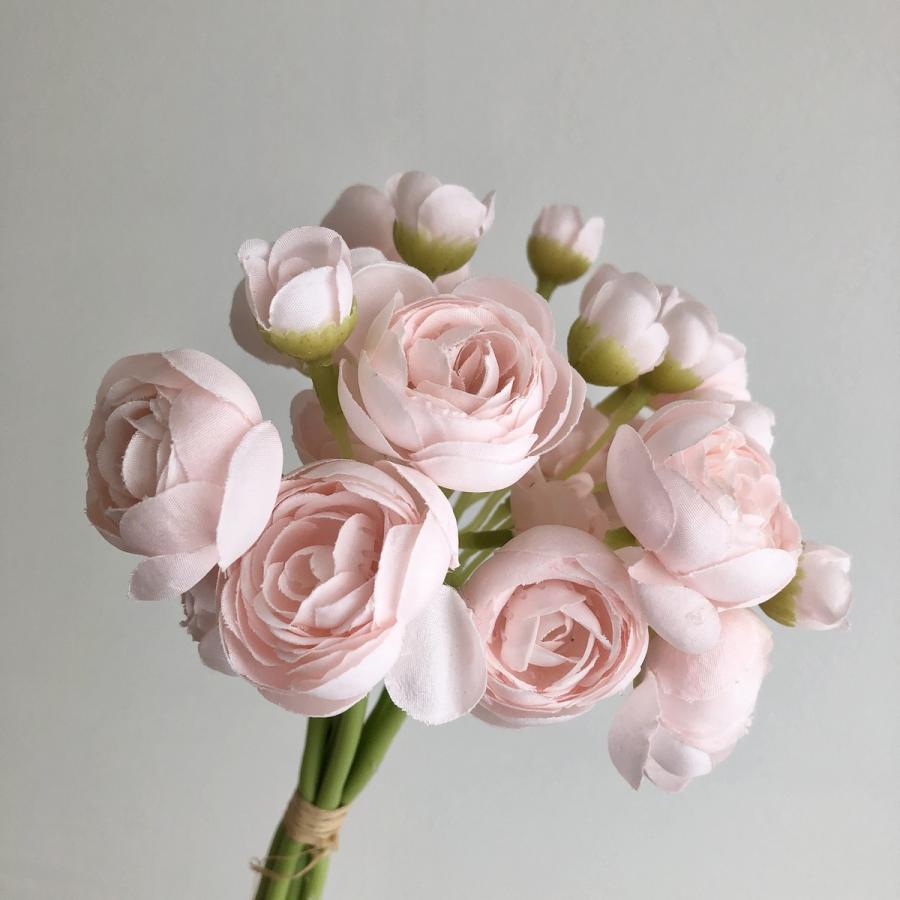 造花 アスカ ラナンキュラス 24 1束6本 ピンク A 3 造花 花材 ら行 ラナンキュラス 051 はなどんやアソシエ 通販 Yahoo ショッピング