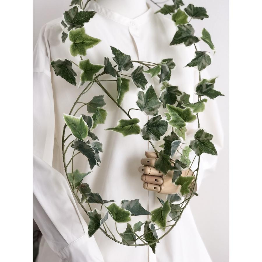 造花 アスカ アイビーリーフガーランド #051V ヴァリゲイトグリーン A