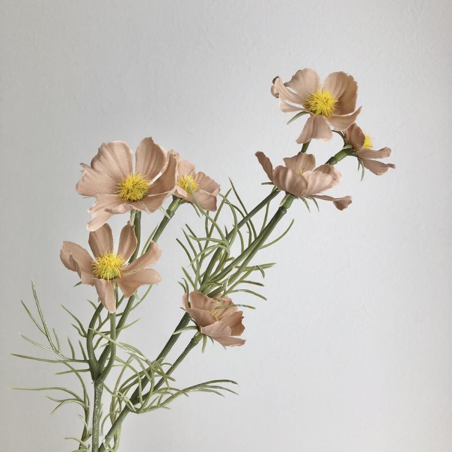 造花 アスカ コスモス×7 ダスティベージュ A-34961-8D 花材「か行