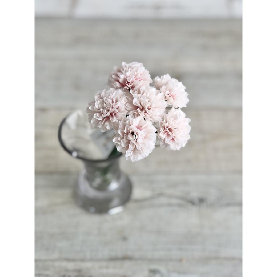 ポンポンマム 造花 造花 アスカ ポンポンマムバンチ 1束6本 ホワイトピンク A-34941-1P 花