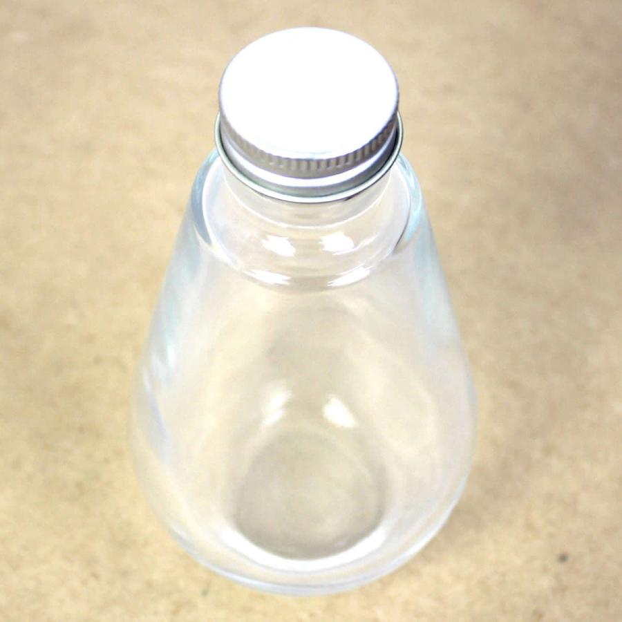 日限定07 ハーバリウム瓶 ドロップ 200ml アルミキャップ付「キャップ