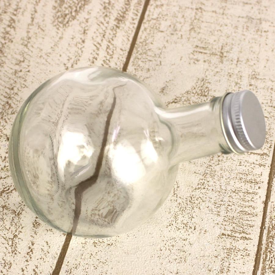 日限定07 ハーバリウム瓶 フラスコ 300ml アルミキャップ付「キャップ
