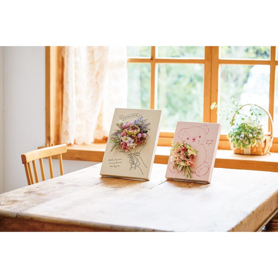 フラワーアーチストMACHIKOお花の置物　&　壁掛けフラワー　倉庫保管品未使用 GREENHOUSE ハンドメイド用キャンバスボードスタンド ブーケ