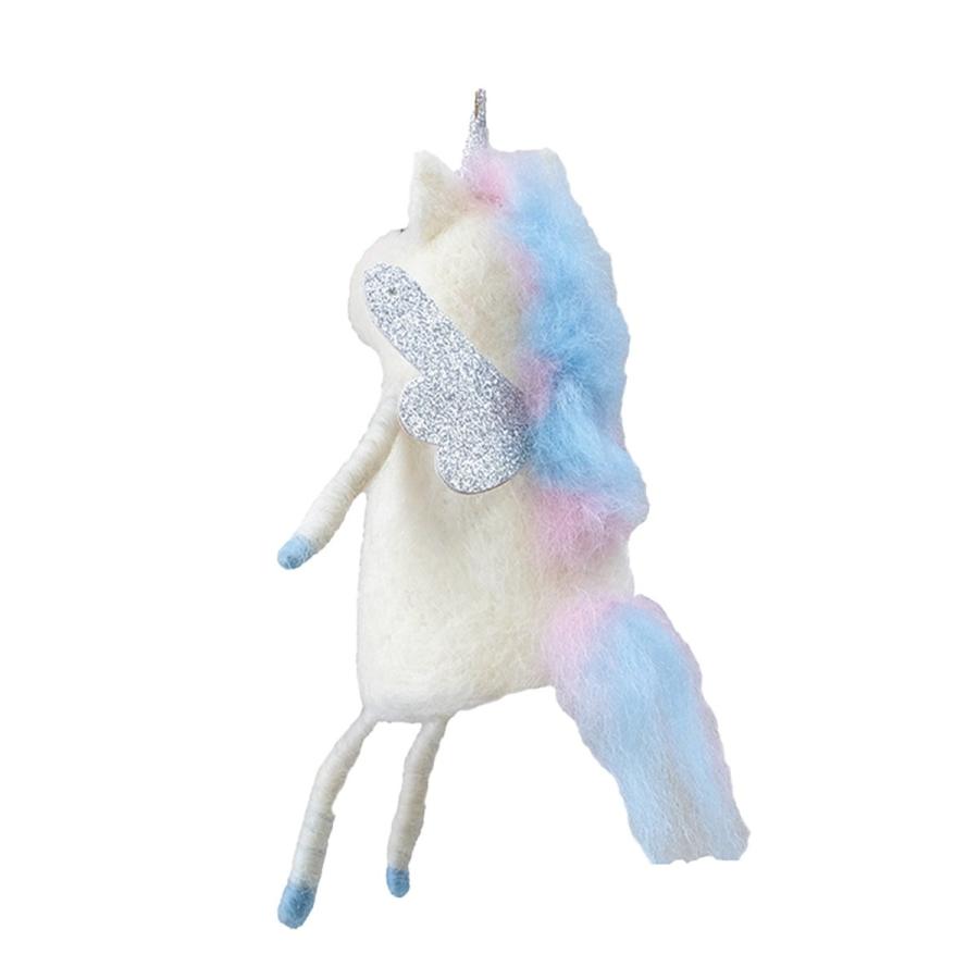 GREENHOUSE CM羊毛フェルトオーナメント S ユニコーン CM1512 2個