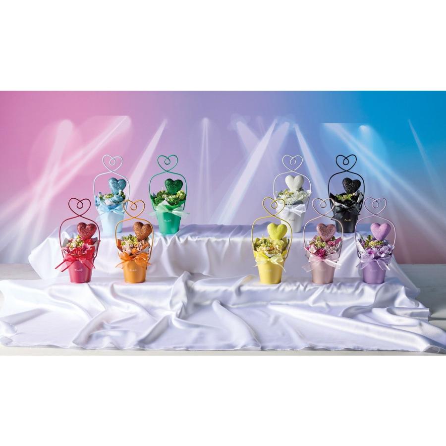 GREENHOUSE ハートカラーブリキ SS ピンク 5408-D-PK 2個 花器 花瓶