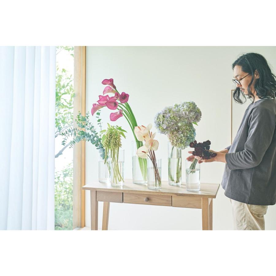 GREENHOUSE プラ製クリアフラワーベース L 5362-A 花器 花瓶
