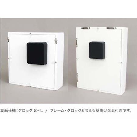 日限定07 OrangeDeco 木製スタイルクロック 長方形 L FC-645 花器 花瓶 花時計 クロックフレームの画像