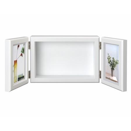 ミレニアムアート Newプリフォトフレーム W ホワイト 花器 フォトフレーム 花瓶 Ml384 01 価格は安く