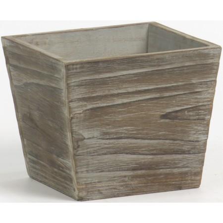 植木鉢 おしゃれ 日限定07 SG Wonder zone L付木製アンティーク角ダ鉢