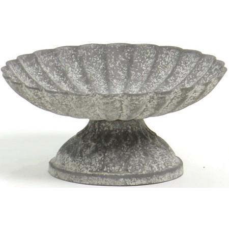 Sg Wonder Zone アンティークブリキミニコンポート Gy 540 010g 花器 花瓶 ブリキ アイアン アルミ花器