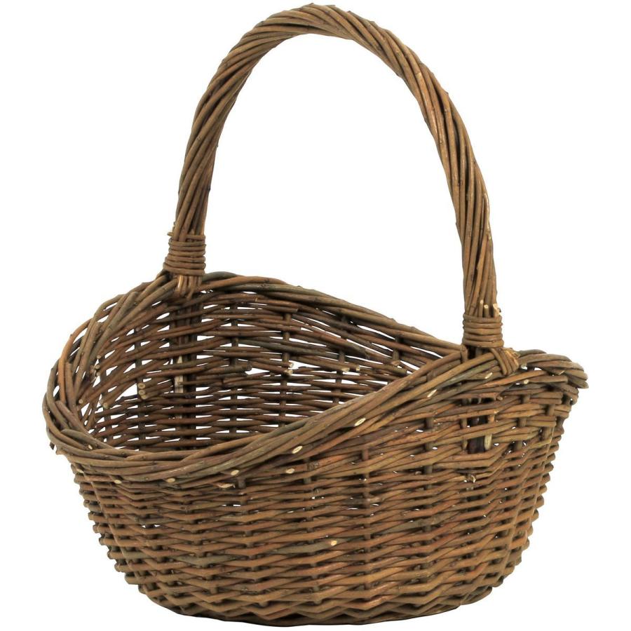 日限定07 SG Wonder zone ブラックウィロー山型手付L 600-509 かご