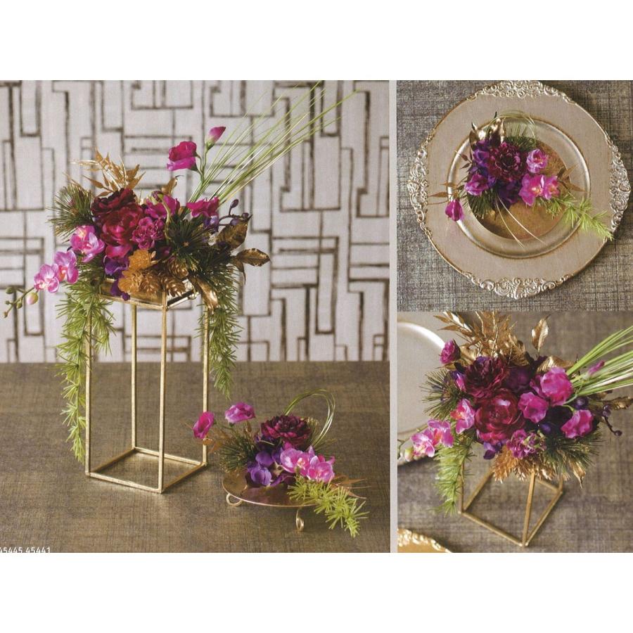 NatureDesigns ルーフトップ40 ゴールドリーフ 45444 フラワースタンド