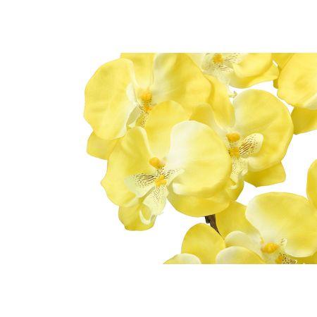 日限定21 直送  造花 光の楽園 光触媒 クイーン胡蝶蘭5本立Ｙ 448A150 ※返品 代引 キャンセル不可_1