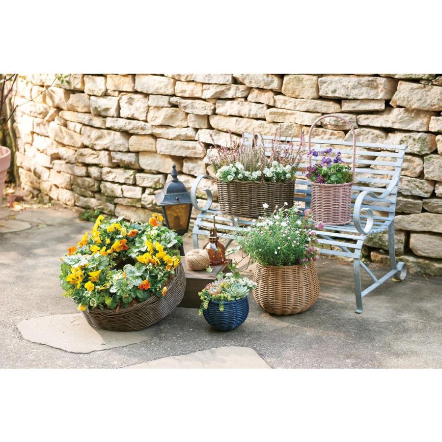 友膳 ガンセトサークルMBL KM649 かご バスケット フェイク素材