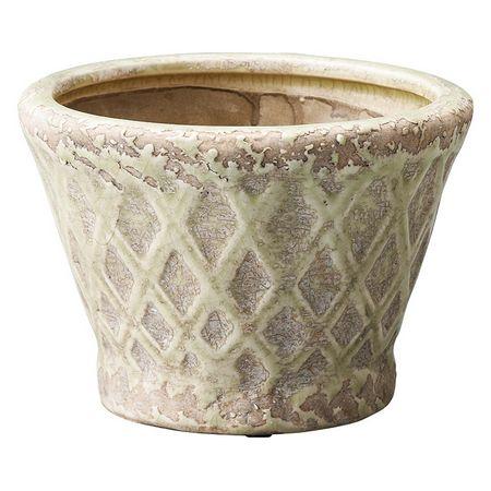 特価 友膳 クロスカローラウンドGR STE100 園芸用品 植木鉢 フラワー