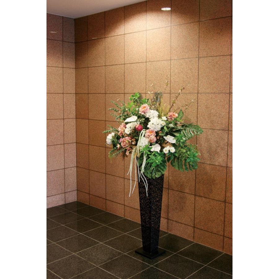 直送 大橋新治商店 アイアンスタンド120cm ブラック 30-0456 ※返品