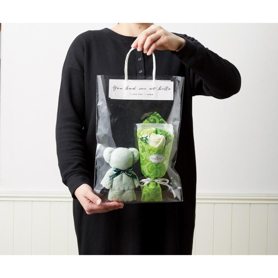 ソープフラワー 松野ホビー クマタオル＆シャボンフラワーセット