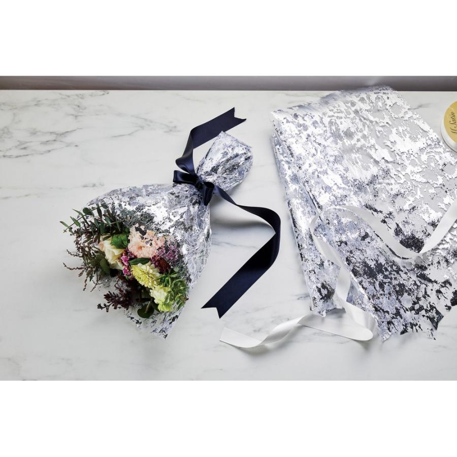 松野ホビー グリッターペーパーシルバー RO-533 ラッピングペーパー