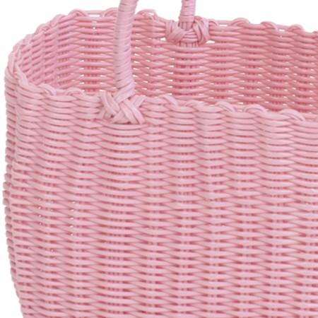 日限定07 村田屋産業 P Pピンクバッグ 9677 かご バスケット