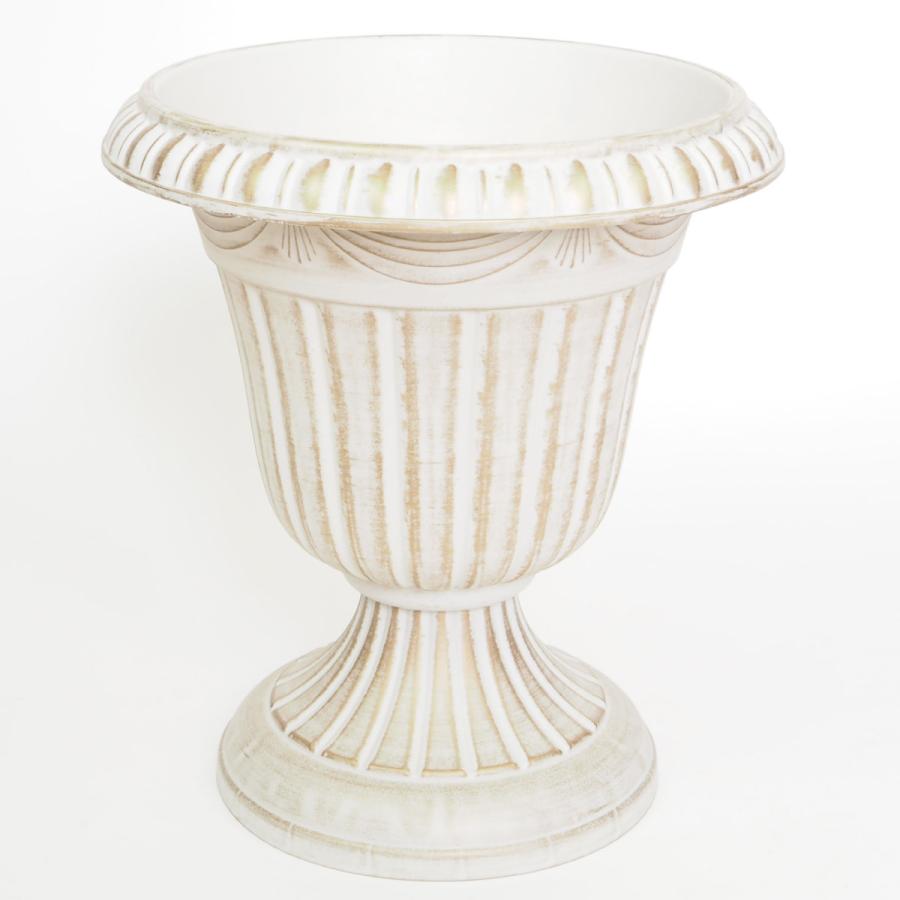 日限定07 村田屋産業 ローマプラポットL Cream 3655 植木鉢 おしゃれ