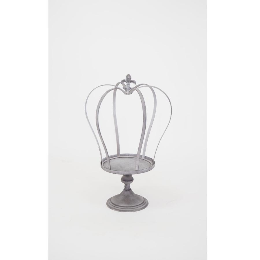 日限定07 村田屋産業 フラワースタンドクラウン 7250 花器 花瓶 ブリキ