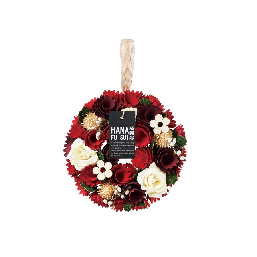 Paseo 花風水のリースs 恋愛運 Xs 170s Rd リース完成品 天然素材 0 はなどんやアソシエ 通販 Yahoo ショッピング