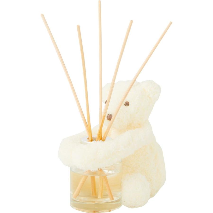 日限定07 カメヤマ ハグベアディフューザー ホワイト PE333-05-20W 6個 リードディフューザー 完成品