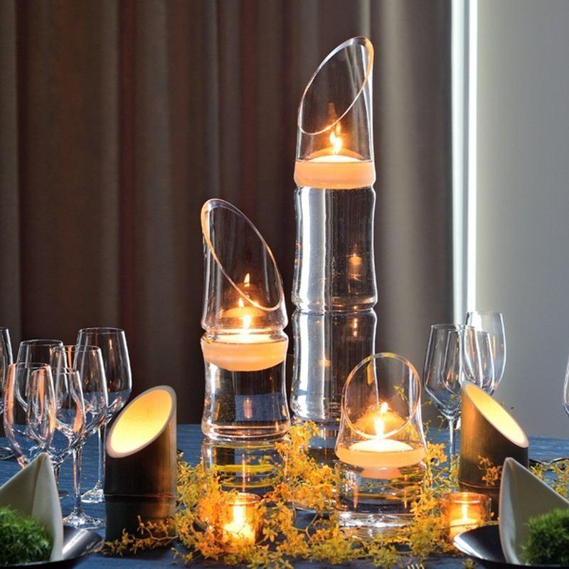 日限定07 カメヤマ バンブーシリンダーグラス600 クリア SJ017-00-30C