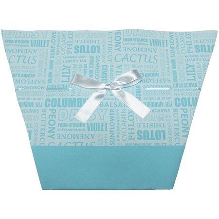 Gracias ワンタッチポーチ タイポグラフィ ｓ ブルー C 225 ラッピングペーパー 包装紙 ワンタッチアイテム 103 01804 はなどんやアソシエ 通販 Yahoo ショッピング