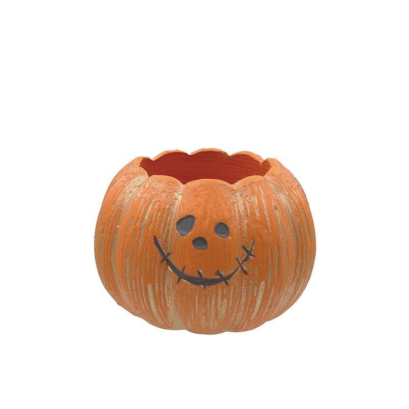 ハロウィン ジャック・オー・ランタン テラコッタ ガーデンオブジェ ハロウィン ジャック・オー・ランタン テラコッタ ガーデンオブジェ