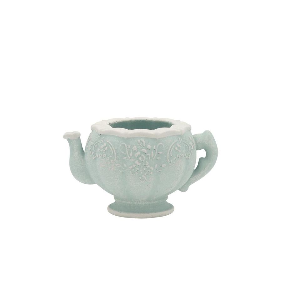 植木鉢 おしゃれ CARNAC ティーパーティポットS-BL ブルー CP2518BL 4