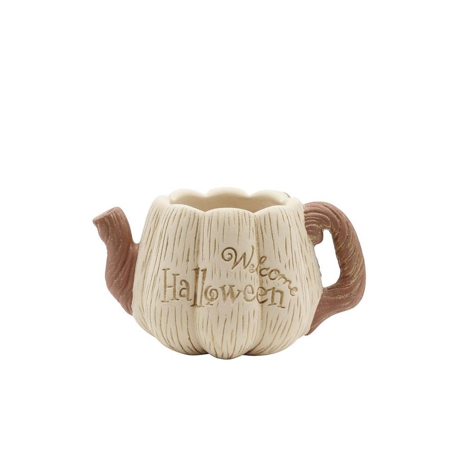 CARNAC ハロウィンパンプキンティーポット25-L-WH ホワイト CPHW38WH