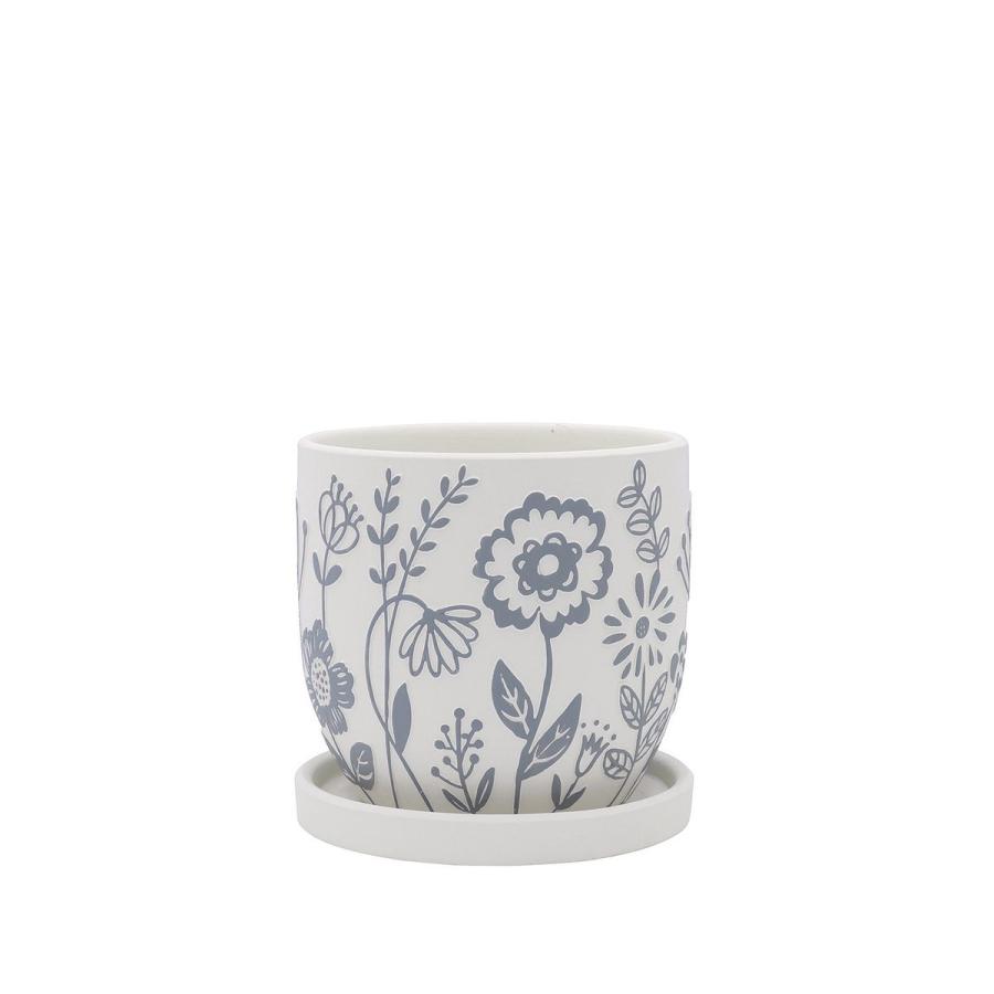 CARNAC フロリアーヌB-S-BL ブルー CP2409SBL 園芸用品 植木鉢