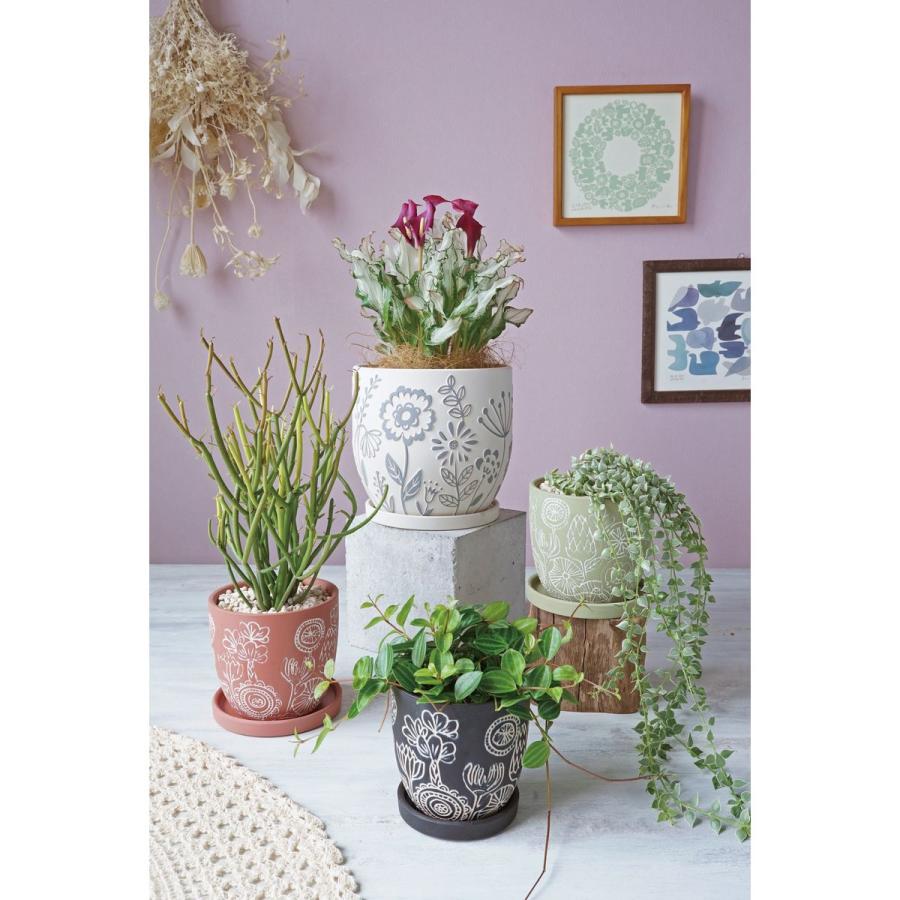 CARNAC フロリアーヌB-S-BL ブルー CP2409SBL 園芸用品 植木鉢