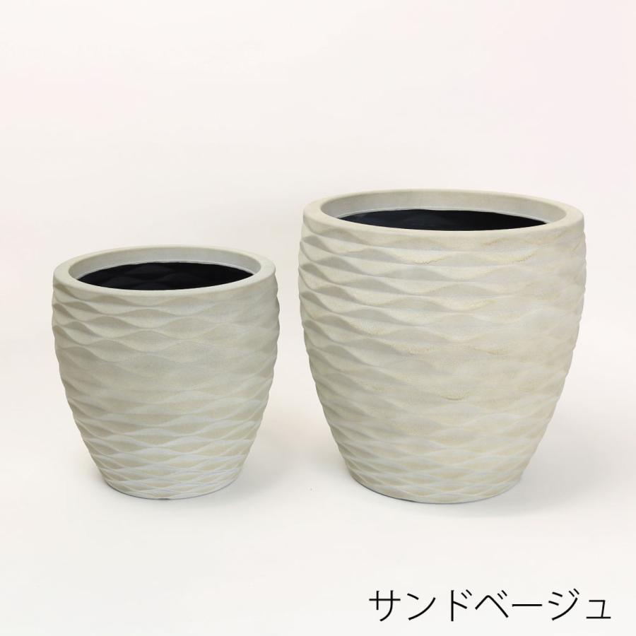 日限定08 Benny’s プランター2サイズセット 8号 10号用 サンドベージュ BL-037SB 店内装飾 店舗インテリア 雑貨 置物 オブジェ