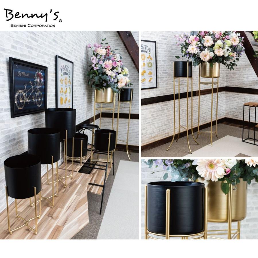 日限定08 Benny's メタルプランタースタンドS 3 3サイズセット TP-184