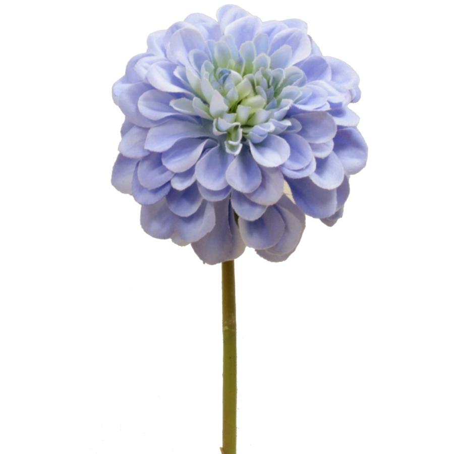 造花 パレ ジニアピック ライトブルー P-8161-74 造花 花材「さ行」 ジニア :116-01901:はなどんやアソシエ - 通販 -  Yahoo!ショッピング