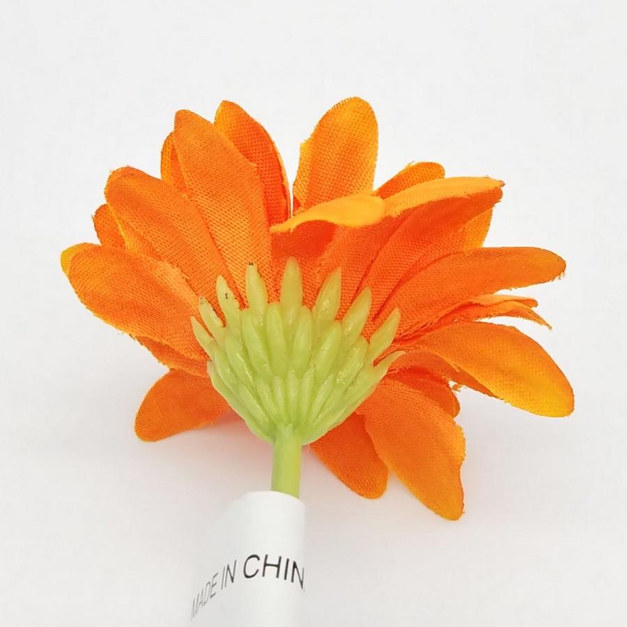 パレ ガーベラ オレンジ P 8513 25 造花 花材 か行 ガーベラ 116 025 はなどんやアソシエ 通販 Yahoo ショッピング