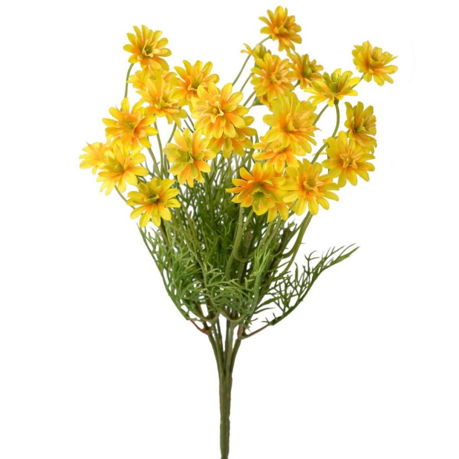 造花 パレ デイジーブッシュ イエロー P 50 造花 花材 た行 デージー 116 はなどんやアソシエ 通販 Yahoo ショッピング