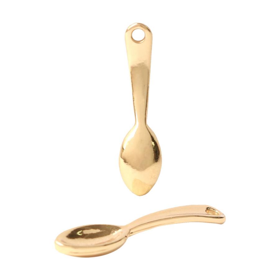 Nbk スプーン チャーム 10個入 ゴールド 2 10 アクセサリー アクセサリーパーツ 123 はなどんやアソシエ 通販 Yahoo ショッピング