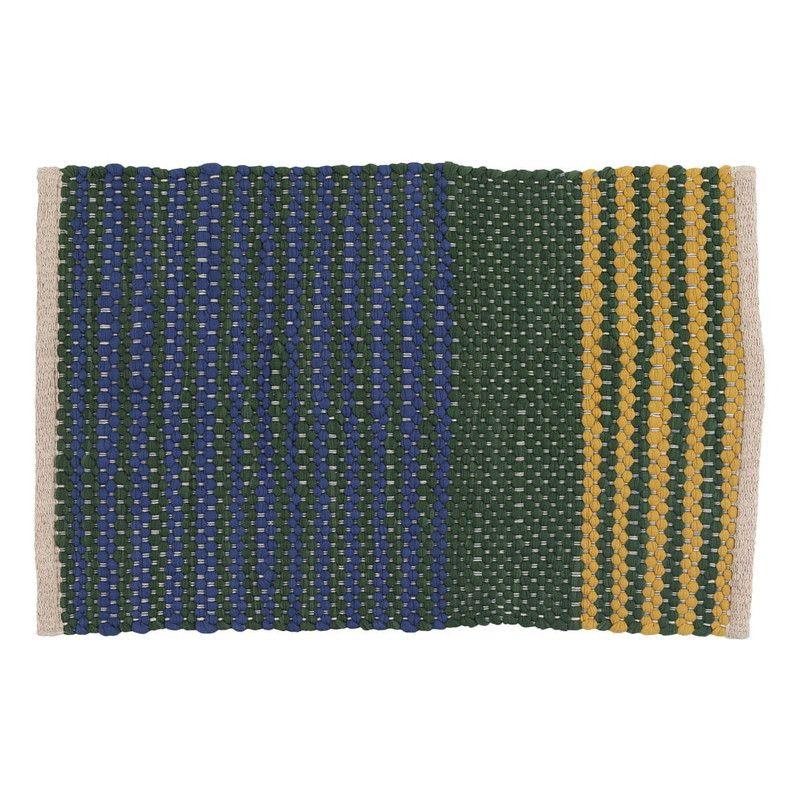 日限定08 ダルトン COTTON CHINDI HALF RUG GN BL RN-0529-130GB 店内