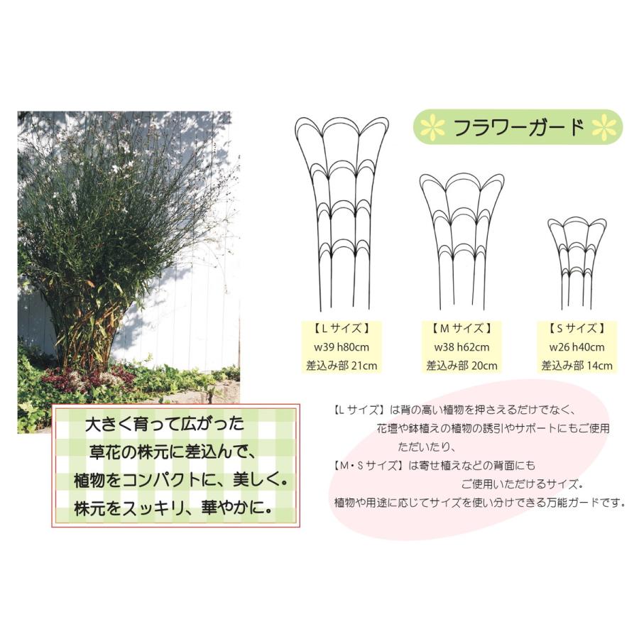 大同クラフト フラワーガード S ブラック AFG01-40 園芸用品 ガーデン