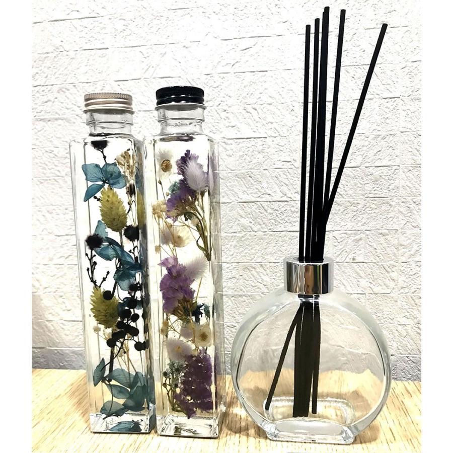 ディフューザー用リードスティック 6本 黒ファイバー リード