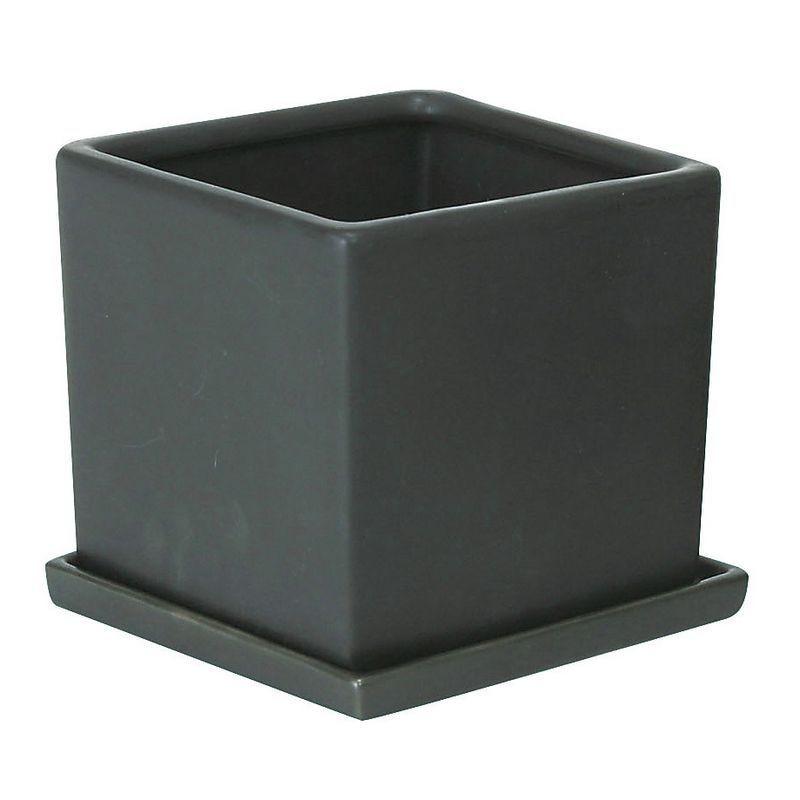  クイッズウェアープラントポット 植木鉢 おしゃれ エイチツーオー インテリアポット スクェアーS