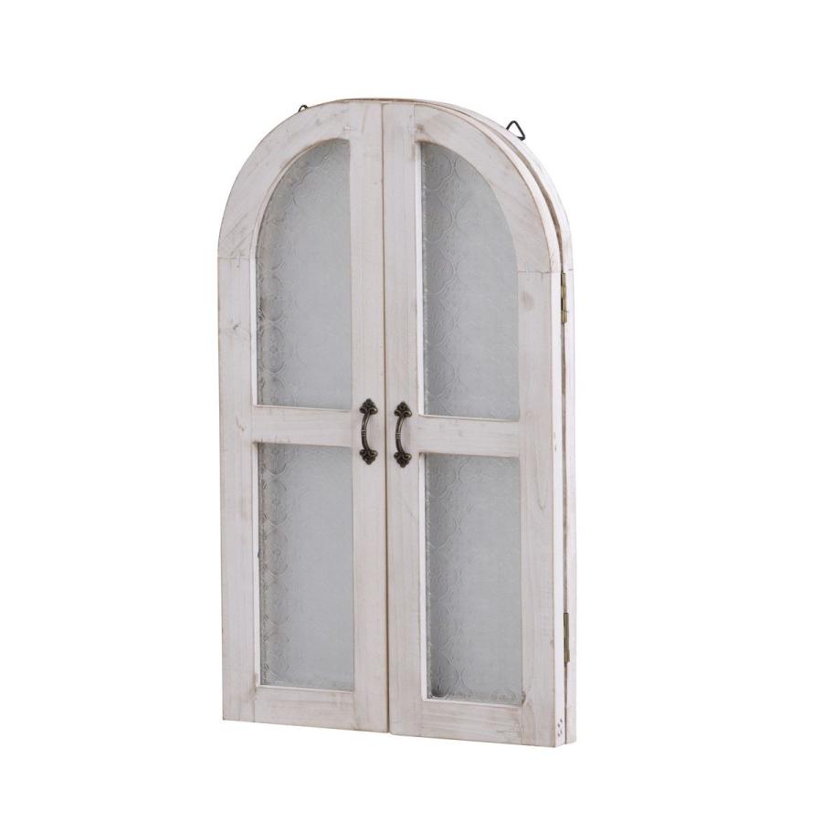 「美しい窓辺」ウォールデコM ホワイト 日限定07 アビテ フローラ ウィンドウフレーム ホワイト MC-107-WH