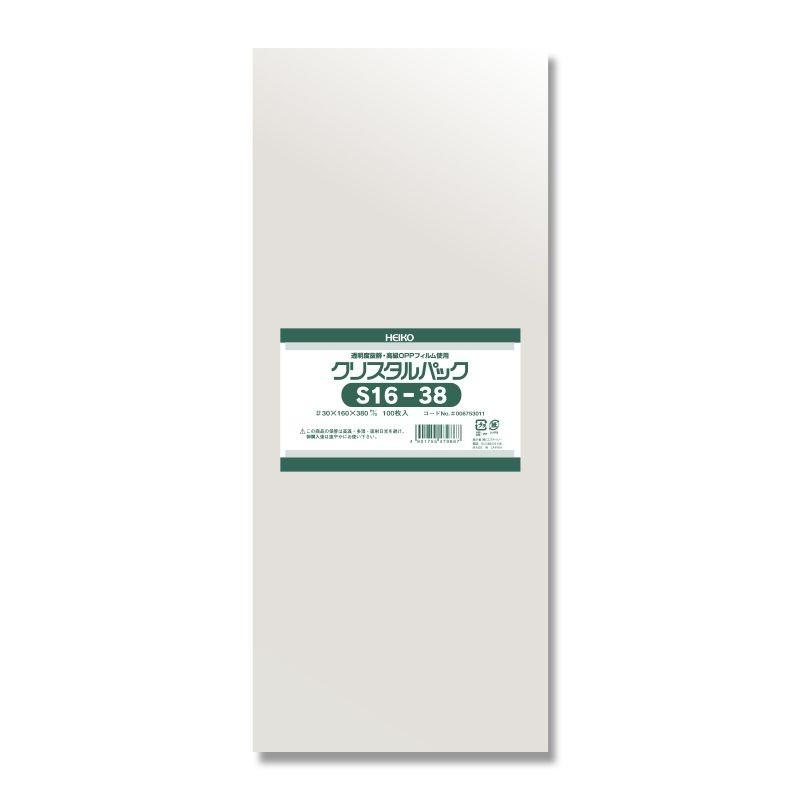 日限定21 HEIKO クリスタルパック S 16−38 100枚入り 006753011