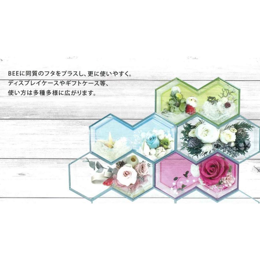 日限定07 Hacocoro クリスタルマンションBEE＋フタ付 クリア
