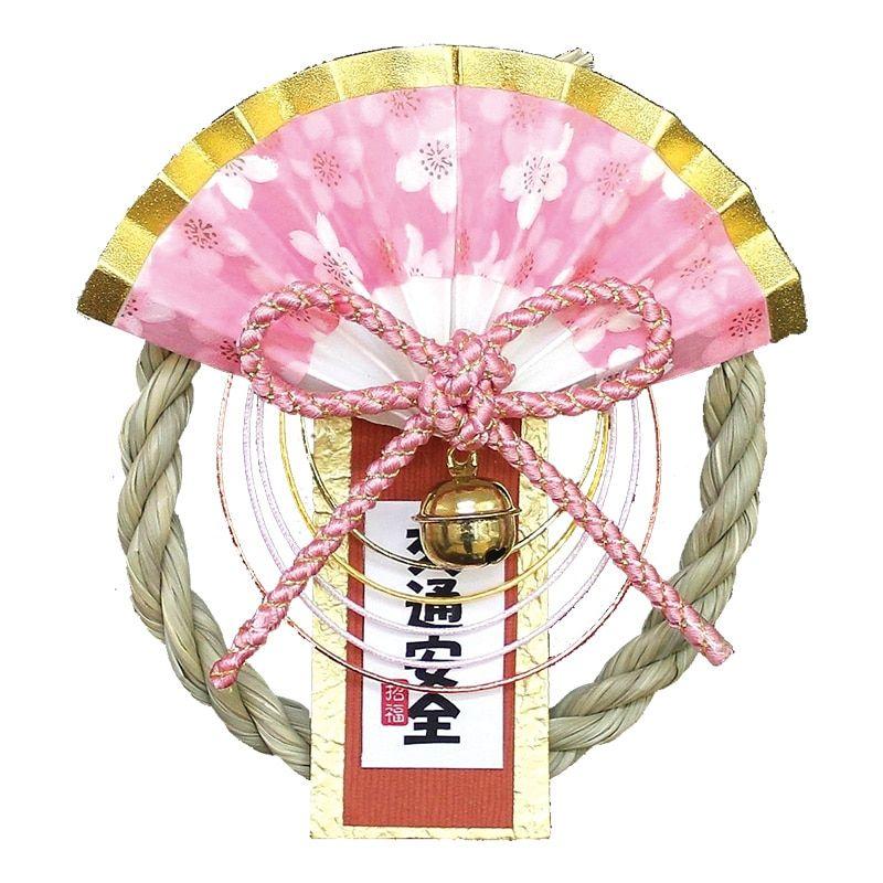 日限定07 ホワイエ 359ミニ福鈴ピンク 359ミニフクスズ しめ縄 正月