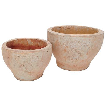 丸滉製陶 8号 ワン型 HM-470 2 Set 植木鉢 おしゃれ ガーデニング 園芸