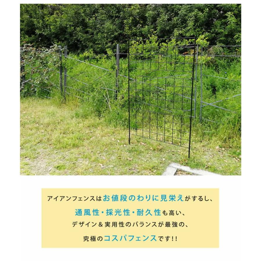 直送 定住地表現スタイル アイアン駒寄せ 高さ176 「グラフ記録」 2枚組 黒いこと IF-GR023-2P-BLK 園芸装具 ガーデンファニチャー 調度品 ラティス 駒寄せ